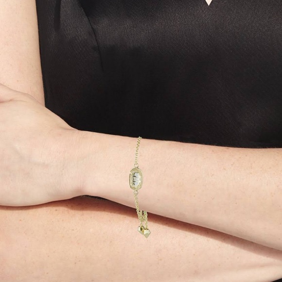 Kendra Scott Elaina Bracelet in Clear Crystal - Picture 3 of 3